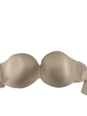 Maidenform Full Coverage Strapless Underwire Bra 40DDD Latte Lift